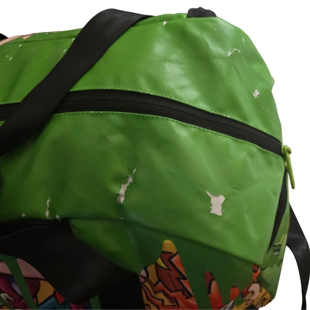 Sprayground Nickelodeon Slime Duffle Bag 90s Nicktoon Rugrats Ren Stimpy Limited